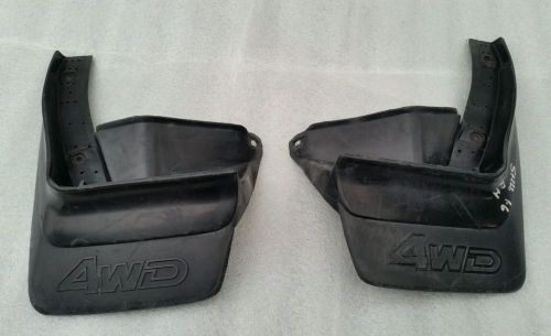 Used genuine oem honda civic wagon beagle shuttle sh7 ef5 for rear mudflaps.