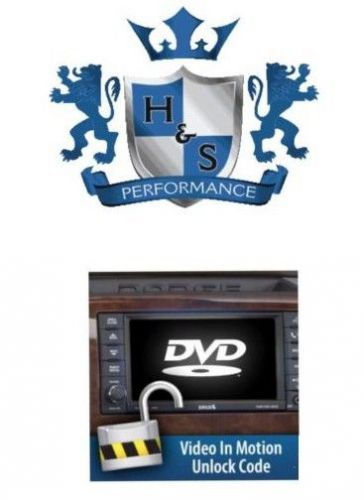 H&amp;s mini maxx and xrt pro video in motion unlock codes 6.7l cummins