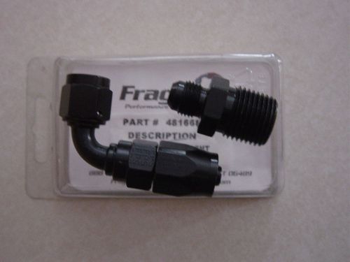 Fragola -6 to 1/2" npt straight &amp; -6 90 degree hose end fittings
