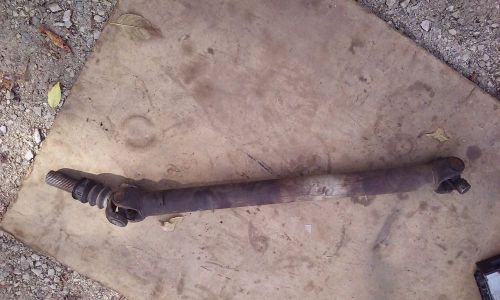 2003 gmc sierra 2500 front drive shaft 100k 760523