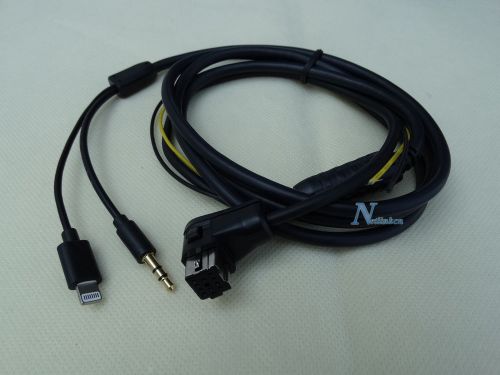Pioneer avh-p4400bt avh-p4450bt avh-p4490b aux cable for iphone 6s 6 plus ip-bus