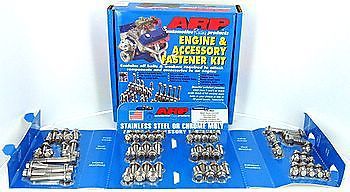 Arp engine &amp; accessory fastener kit 534-9601 chevy 350 400 w/headers