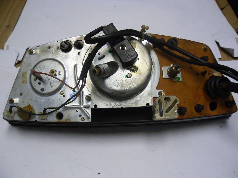 Find Mercedes Benz OEM W123 instrument cluster 1983 240D 7785 300D