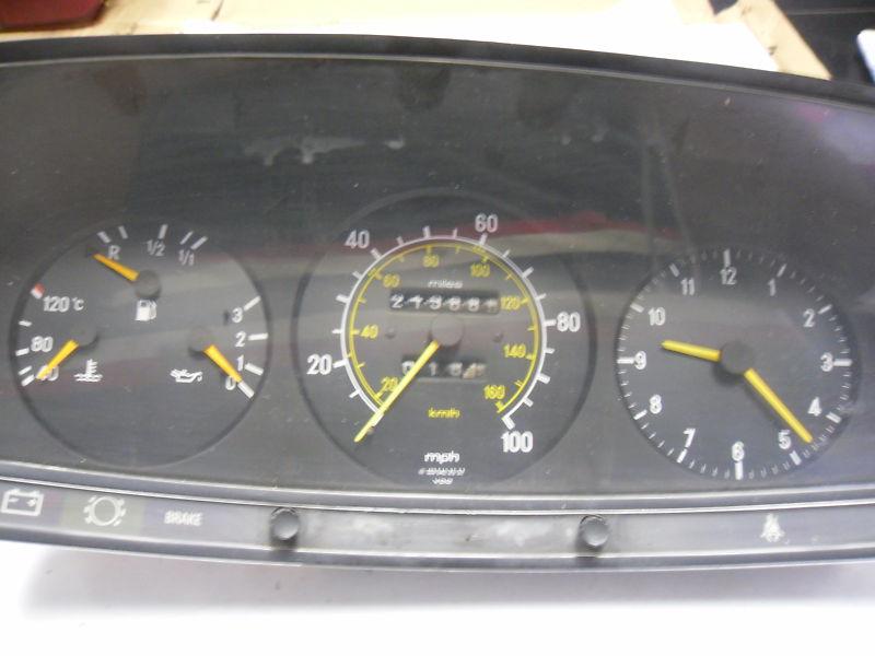 Find Mercedes Benz OEM W123 instrument cluster 1983 240D 7785 300D