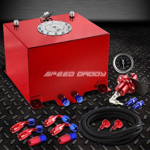 Find 8 GALLON/30.5L ALUMINUM FUEL CELL TANK+FEED LINE KIT+11 PRESSURE