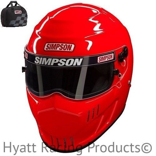 Simpson speedway rx auto racing helmet sa2015 - all sizes &amp; colors (free bag)
