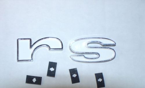 1967 camaro rs left or right fender emblem with speed nuts show quality