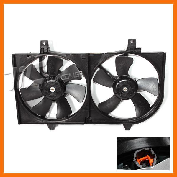 Find 20022006 NISSAN SENTRA RADIATOR COOL AC CONDENSER DUAL FAN MOTOR