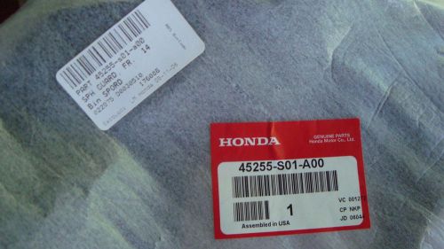Honda oem front brakes-brake backing plate 45255-s01-a00