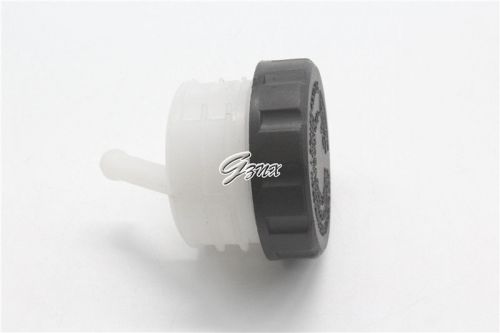 Universal plastic rear foot brake master cylinder fluid oil reservoir tank cup