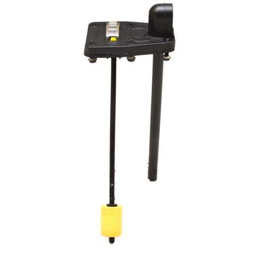 Boat fuel level indicator 280109 black 9 3/4 inch marine plastic