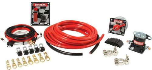 Quickcar racing 50-230 street stock 2 gauge battery switch solenoid wiring kit