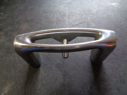 Stainless steel boat water ski  transom tow ring  4 5/8" long 4" bolt pattern