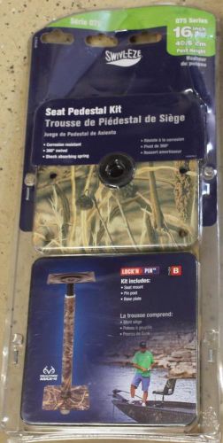 Swivl-eze 075 series pedestal kit 16” removable max-4 camo post &amp; base 97751c-7