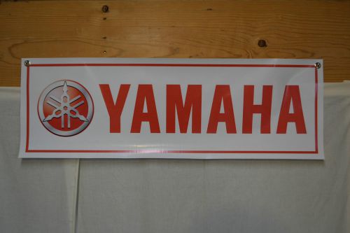 Yamaha banner sign decal snowmobile racing motorcross