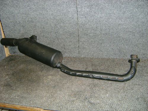 Honda oem stock exhaust pipe muffler atc125m atc125 atc 125 125m 1984-1985 968