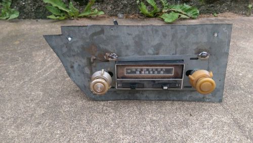 1972 dodge truck am/fm/8 track radio power wagon