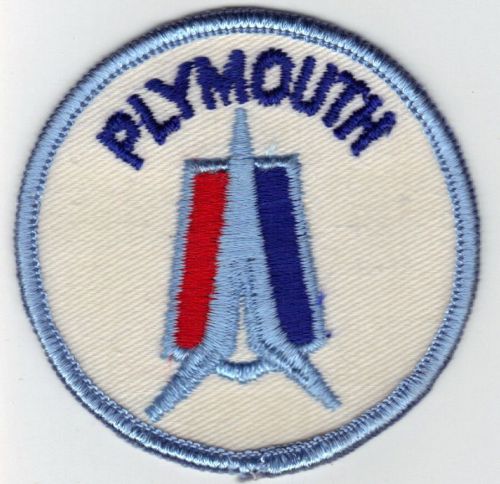 Vintage plymouth patch for jacket hat car club coat rat hot rod old uniform hemi