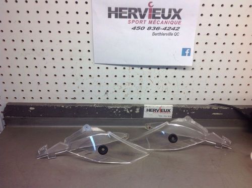 Ski doo skidoo brp rev mxz gsx mx z 06-09 wind deflector clear pair 6021204d