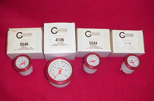 New gaffrig marine gauges speedo oil water temp volt livorsi baja 5522