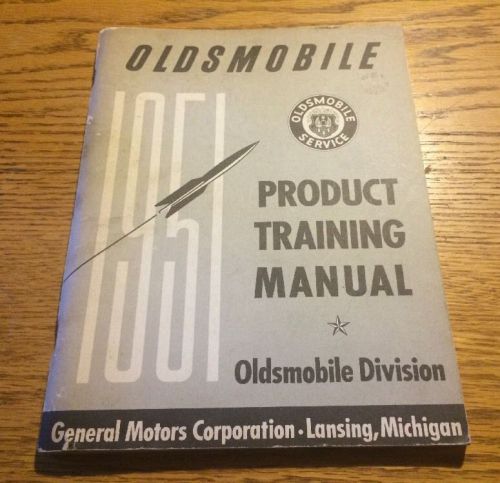 51 1951 oldsmobile shop manual original