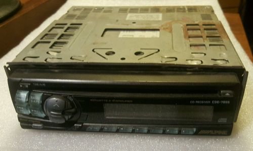 Alpine cde-7856 cd/mp3/wma/ receiver cd player aftermarket radio