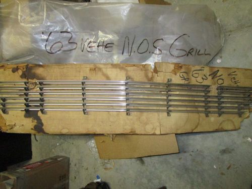 1963 corvette grille---***nos***---brand new/never installed--original gm--ncrs