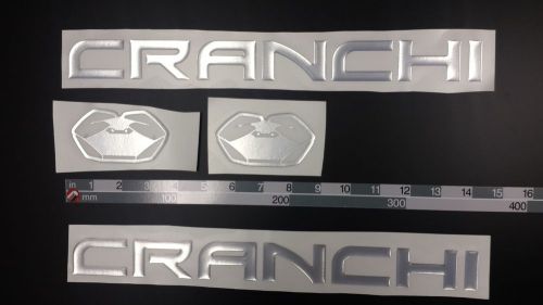 Cranchi boat emblem 14&#034; stickers set