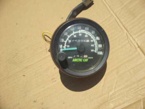 1993 artic cat cougar 440 cc speedometer mph gauge speedo meter 100 mph 3982k