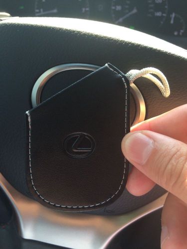 Lexus leather protective case smart key remote oem w/ logo free shipping!!!!