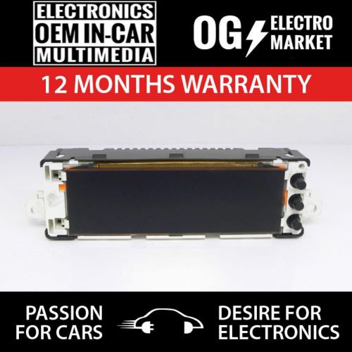 Peugeot 207 central info display monitor lcd  mmse-emf a+ or cem0 96661367xt