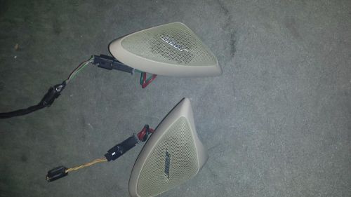 03-07 cadillac cts oem bose front windshield pillar tweeter speaker pair cts-v