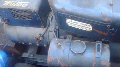 Winco generator power by wisconsin engine