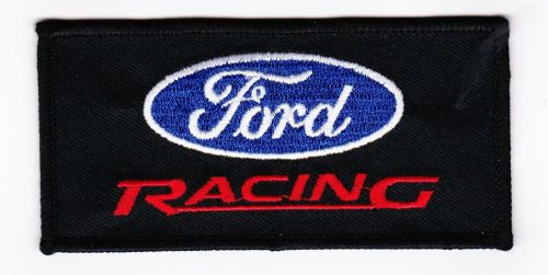 Ford racing sew/iron on patch emblem badge embroidered cobra mustang car