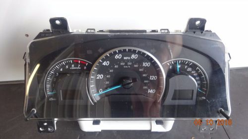 2013 2014 toyota camry le 2.5l speedometer instrument gague 838000x62000 31k oem