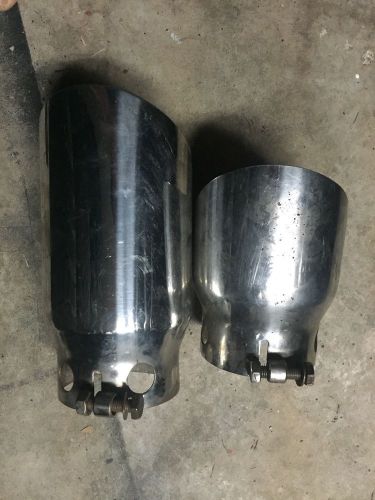 Mbrp stainless exhaust tip for 08-15 ford f250 f350 f450 diesel 6.4l 6.7l