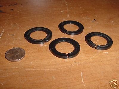 4 new steel wheel lug nut nylon washers  triumph tr7