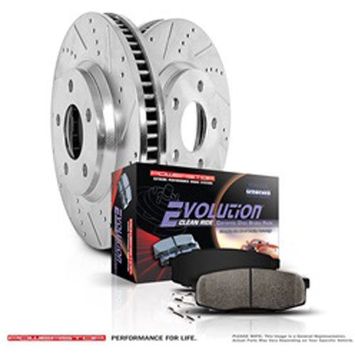 Power stop k5547 z23 evolution sport performance 1-click brake kit rear