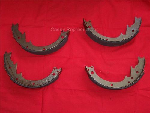 1952 - 1960 cadillac new brake shoes pair set one axle