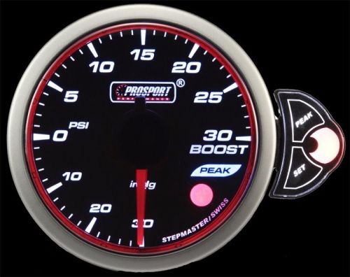 Prosport halo series boost gauge 216hlbo270-pk.psi