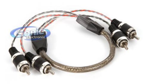 Tsunami v10-1.5 1.5 ft. v10 series male to male 2-channel rca interconnect cable