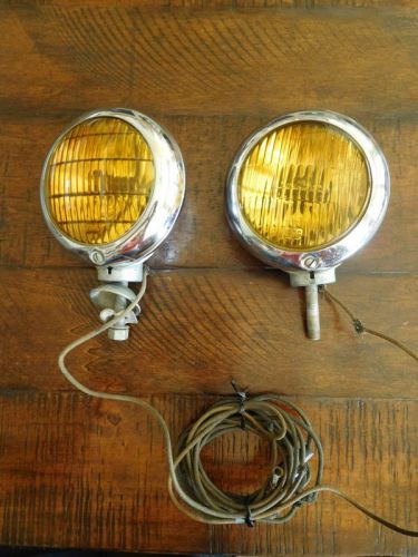 1940-1949 nash c m hall fog lamp lights script running lite 1940 1941 1942 1946