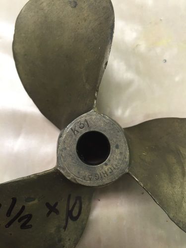 Vintage mercury kiekhaefer kg7 propellor