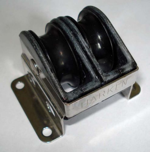 Harken double upright lead, mwl(lb) 400, wt (oz) 2.3,shwt .3, new