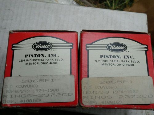 Jlo cuyuna piston and rings 2372cd 1974-1980