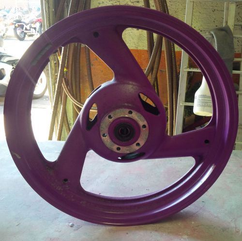 1993 yamaha fzr600 front rim wheel oem