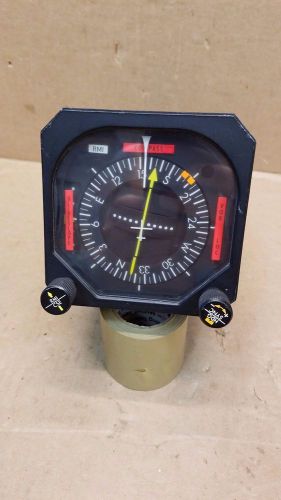Rare bendix king radio corp. kpi-550 a pictorial compass indicator 14/28 volt