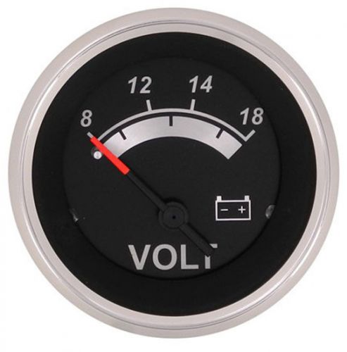 Sierra black sterling volt gauge