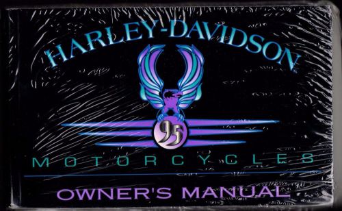 1995 harley davidson motorcycle  models owner manual  p/n 99466-95  (815)