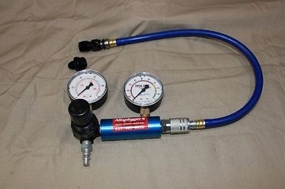 Leakdown tester  dual gauge for mechanical fuel injection  enderle hilborn ron's